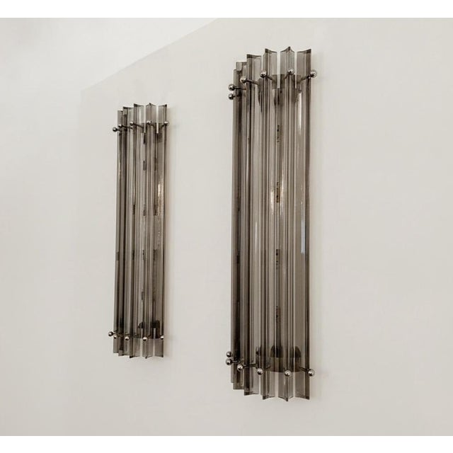 Italian Murano Glass Wall Sconces in the style of Venini, 1990s, Set of 4 For Sale - Image 13 of 18