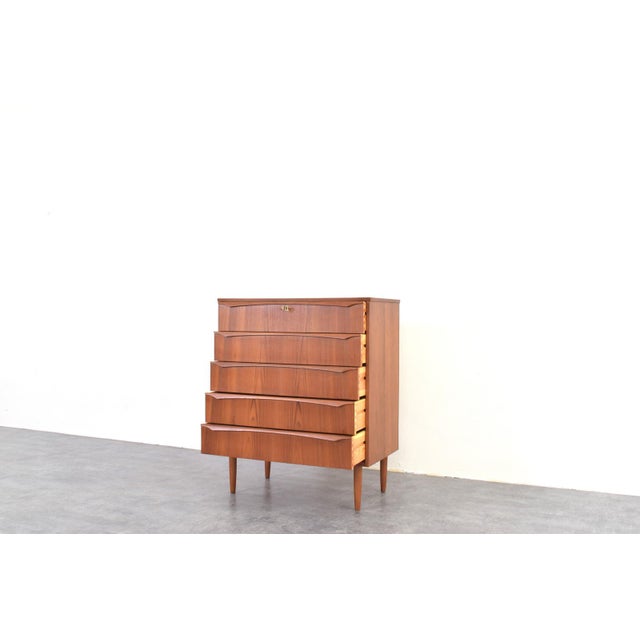 Mid-Century Modern Danish Teak Chest of Drawers, 1960s For Sale - Image 10 of 16