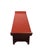 This low (17 inch) console table features a distinctive everted-end tabletop, a silhouette traditionally associated with...