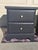 Modern Moody Dark Nighstands Pair - Vintage For Sale - Image 3 of 9
