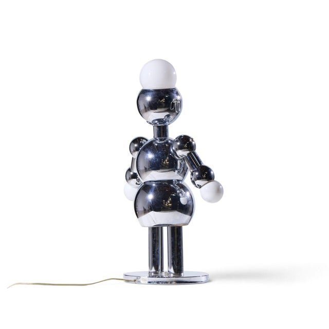 Mid 20th Century Torino Mid Century Modern Robot Lamp For Sale In Chicago - Image 6 of 10