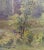 Ben Carre - Wooded Landscape at Fort Lee,VA -Oil Painting C.1915 For Sale - Image 4 of 9