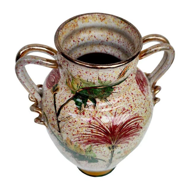 Ceramic Vase by Giulio Pagliarini, 1940s For Sale - Image 9 of 12