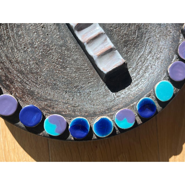 Bitossi Monumental Ceramic Ashtray by Aldo Londi for Bitossi, Italy 1960s For Sale - Image 4 of 12