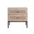 Inspired by Scandinavian design, the Noah Bedside Table Natural by Artesia adds a touch of elegance to any bedroom. Its...