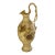 Antique 14" Royal Worcester Snake Handle Ewer Shape 137 A. Stowell Boston Blush Ivory Made in England C. 1880s-1890s For Sale