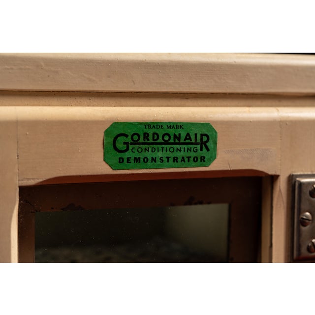 Vintage Gordonair Conditioning Icebox Salesman Sample For Sale - Image 11 of 11