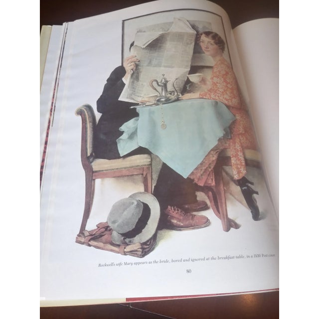 Vintage 1970s Saturday Evening Post Norman Rockwell Oversized Coffee Table Book For Sale - Image 9 of 13