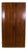 Rustic Pine Double Slatted Door with Hardware For Sale