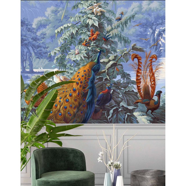 Brazil, one of the many beautiful panoramic murals offered by The Mural Source, is a classical tropical landscape mural...