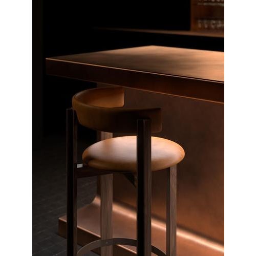 Oak Principal Bar Chair by Bodil Kjaer for Karakter For Sale - Image 12 of 13