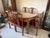 Beautiful Chinese Ming Style Authentic Rosewood Hand-Carved Dining Table With 6 Chairs - Includes 2 center leaves 16" wide...