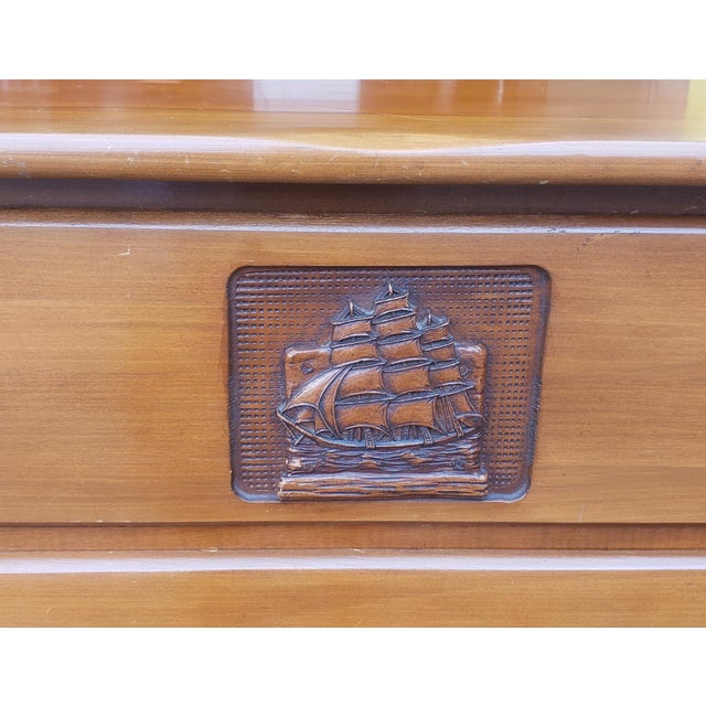 Vintage 4 Piece Mid Century 1950s Maple Child's Bedroom ...