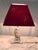 Porcelain Table Lamp with Fabric Shade from AK Kaiser, 1960s For Sale - Image 9 of 10
