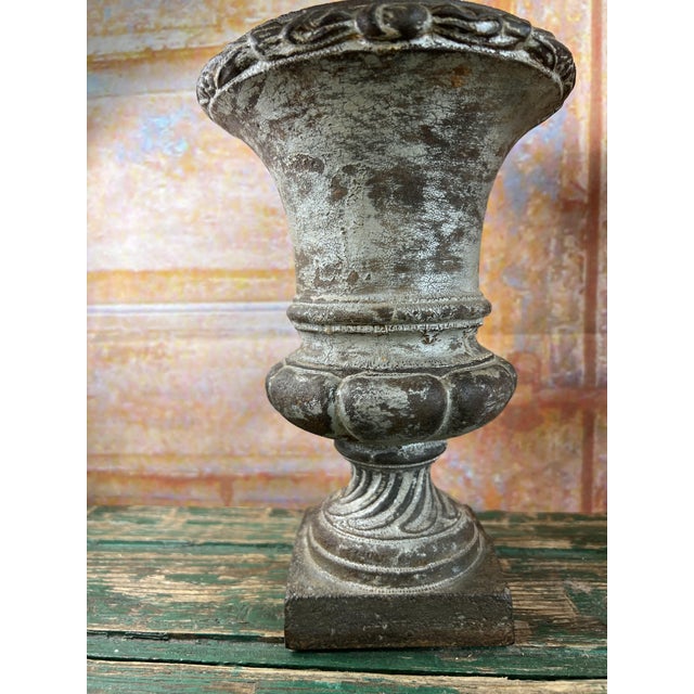 Cast Iron Medici Vases, 1864, Set of 2 For Sale - Image 4 of 16