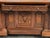 2000 - 2009 Solid Mahogany Wood Hand Carved Office Executive Large Resolute/President Desk For Sale - Image 5 of 12