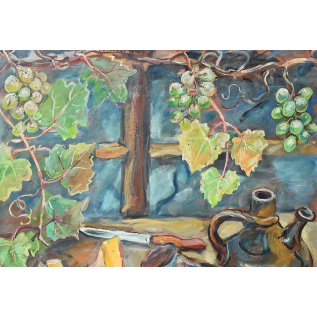 1970s Friedrich Kunitzer, Autumn Still Life, 1970s, Oil Painting on Canvas, Framed For Sale - Image 5 of 13