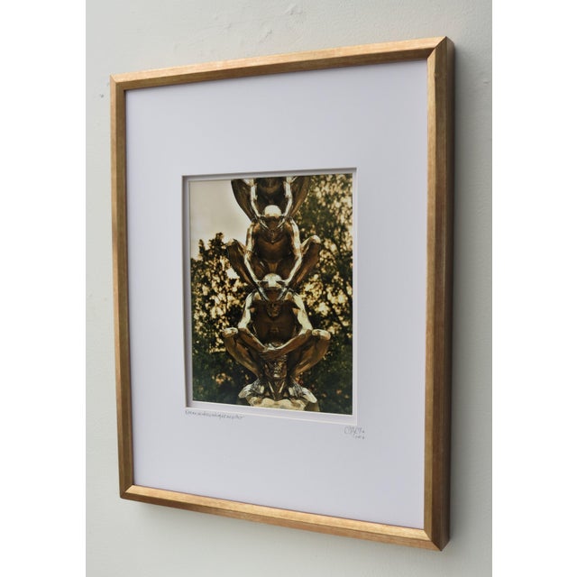 Modern Architectural Travel Photography, Gold Burnished Frame, Double Matte, Limited Editions For Sale - Image 3 of 3