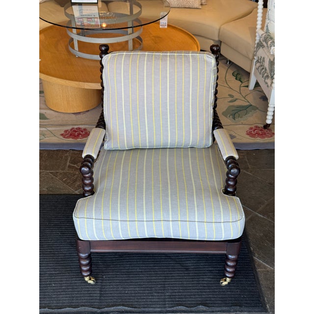 Design Plus Gallery presents the Spool Chair from Hickory Chair for Ruby Livingdesign. The Spool Lounge Chair and...