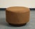 Contemporary Round Brown Suede Ottomans For Sale - Image 12 of 18