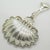 Vintage Italian Handmade Shell-Shaped 925 Sterling Silver Spoon, Padua, 1980s For Sale - Image 6 of 12
