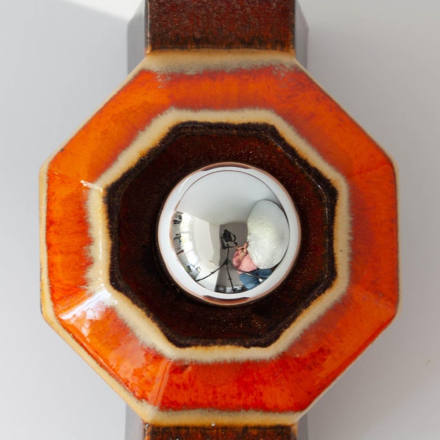 Vintage Ceramic Sconces attributed to Pan Hustadt Leuchten, 1970s, Set of 2 For Sale - Image 13 of 18