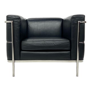 #1480 Jack Cartwright 20/123 Club Chair in the Style of Le Corbusier For Sale