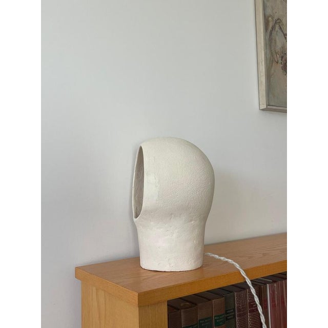 Charlotte Perriand Nuvole II Ceramic Table Lamp by Renzo Maar For Sale - Image 4 of 18