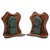 Mozart and Beethoven Leather Bookends with Patina, Set of 2 For Sale - Image 15 of 15