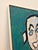 Blue Sarah Trundle, Abstract Figure/ Portrait Painting, "Sam I Am" For Sale - Image 8 of 9