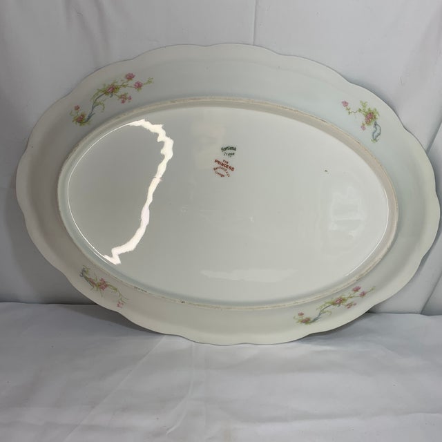 Haviland & Co. Antique Haviland Limoges "The Princess" Serving Platter 14” For Sale - Image 4 of 6