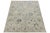Textile Modern Oushak Style Hand-Knotted Wool Rug – Floral Design in Sage & Slate 9x12 For Sale - Image 7 of 10