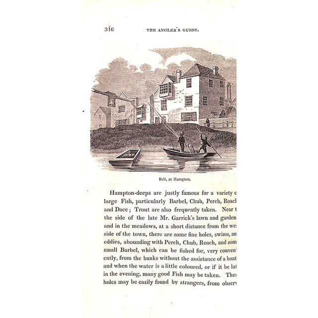 "The Angler's Guide" Book 1825 Salter, T.F. For Sale - Image 4 of 9