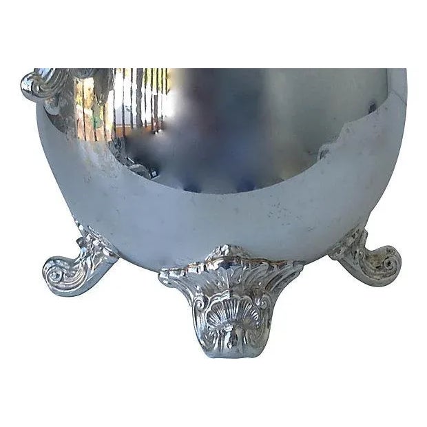 Vintage C.1960's-70's Gorham Silversmith Silverplate Water Carafe For Sale In West Palm - Image 6 of 7