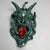 Green Ceramic Apotropaic Mask from Gennaro Condurso, Italy, 2010s For Sale - Image 6 of 8