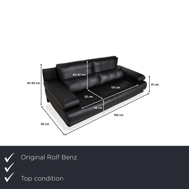 Rolf Benz 6500: The ultimate design icon. This isn't just any sofa, but probably the most famous model from Rolf Benz. The...