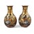 Japanese Satsuma Vases with Raised Gilt and Arhat Motifs, 1890-1910, Set of 2 For Sale - Image 15 of 15
