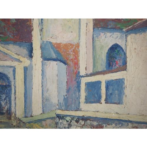 Elisée Maclet, Paris, Saint Germain de Charonne, Oil on Panel For Sale - Image 6 of 9