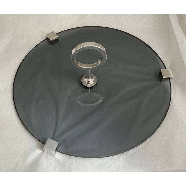 Contemporary Round Plateau À Fromage - Cheese Tray/Board. For Sale - Image 3 of 5