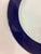 White Bernardaud Limoges "Opaline Navy" Banded Chargers-/ Plates Set of 6 For Sale - Image 8 of 9