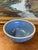 Ceramic Vintage Blue Stoneware Mixing Bowl With Geometric Band - Marked "Ni-L" For Sale - Image 7 of 9