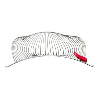 Auerhahn Platt & Young Wave Fruit Bowl Wire Basket For Sale