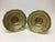 American Mid 20th Century Solid Brass Virginia Metalcrafters Colonial Williamsburg Candle Holders Nice Pair For Sale - Image 3 of 4