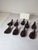 Collection of Bronze Bird Place Card Holders 9 For Sale - Image 4 of 7