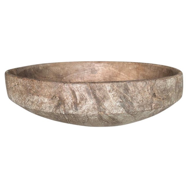 Monumental Sculptural Antique Bowl curated by Andrianna Shamaris For Sale In New York - Image 6 of 18