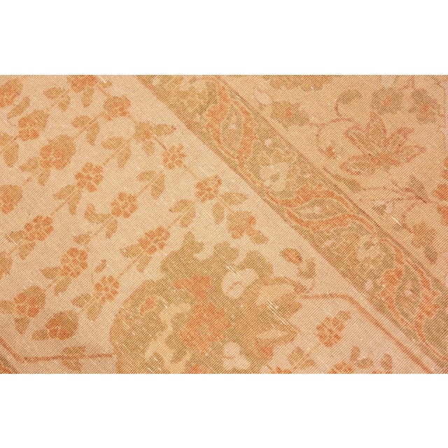Textile Room Size Modern Tabriz Rug For Sale - Image 7 of 7