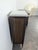 Wood Louis XVI Style Chest of Drawers in Mahogany and Carrara Marble For Sale - Image 7 of 9