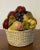 Antique Early 19th Century English Staffordshire Creamware Pearlware Basket of Fruit For Sale - Image 9 of 12