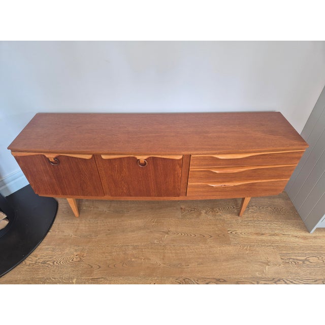 Wood Mid-Century Teak Sideboard Cabinet from Beautility, 1960s For Sale - Image 7 of 18
