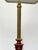 Metal Empire Brass Table Lamp with Fabric Shade from Unbekannt, 1960s For Sale - Image 7 of 11